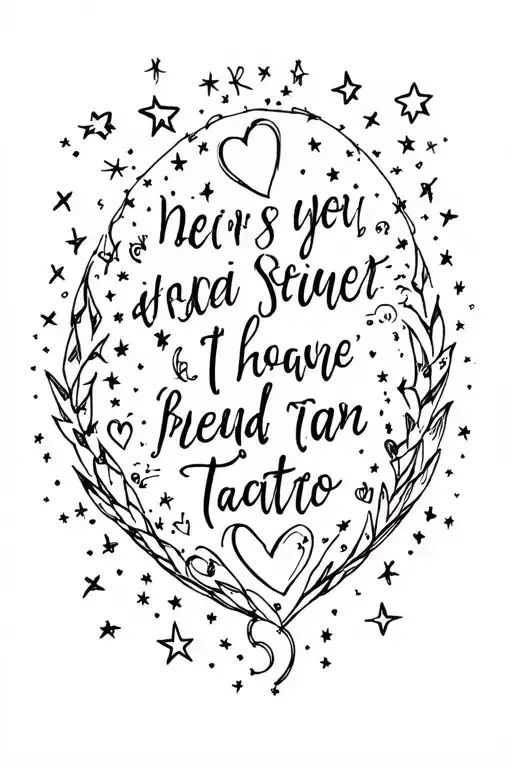 Bible Verse Stars And Hearts