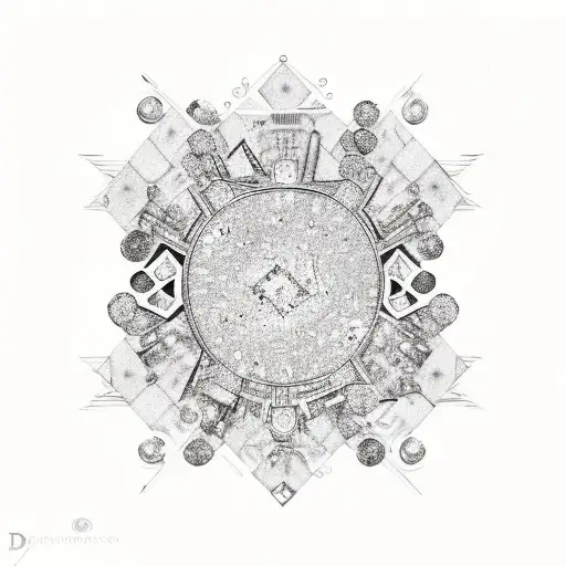 Diamonds And Dog Paw Prints