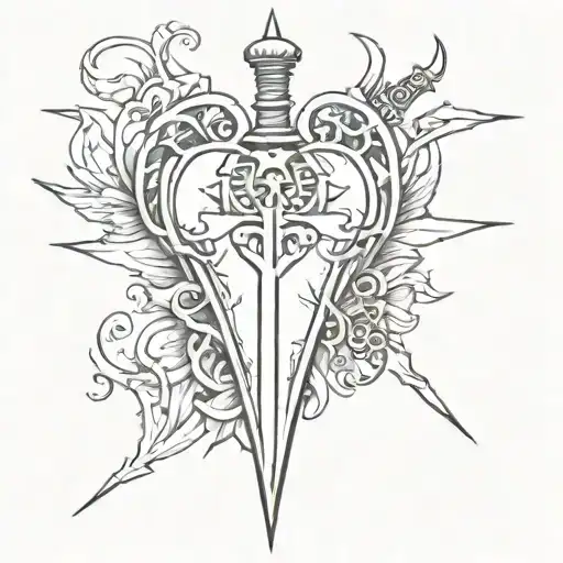 Heart Dagger Stabbing