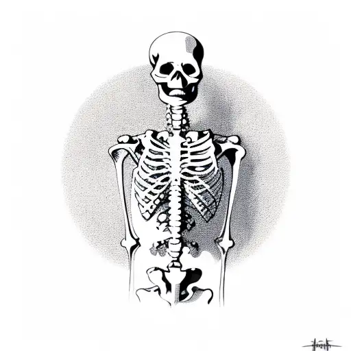 Skeleton Using Stethoscope