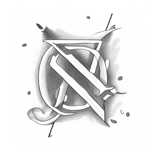 Flower With Letters In The Middle For Male