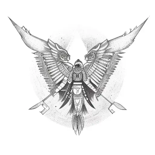 Quetzal In Mayan Style