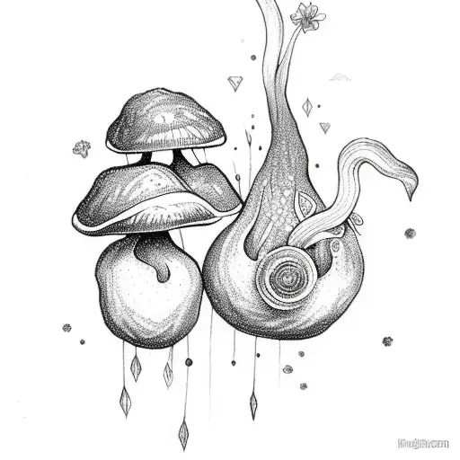 Mystic Fairy Core Mushrooms Fairy