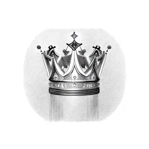 Crown With An A