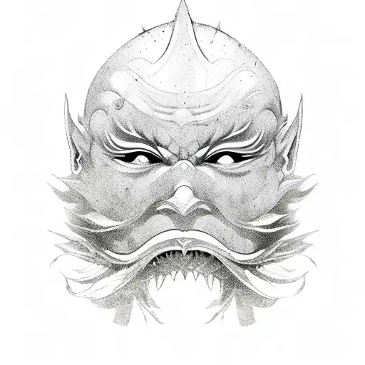 Water Tengu Mask