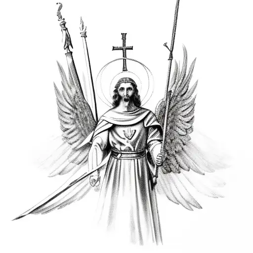 Saint Michael The Archangel And Other Catholic Images