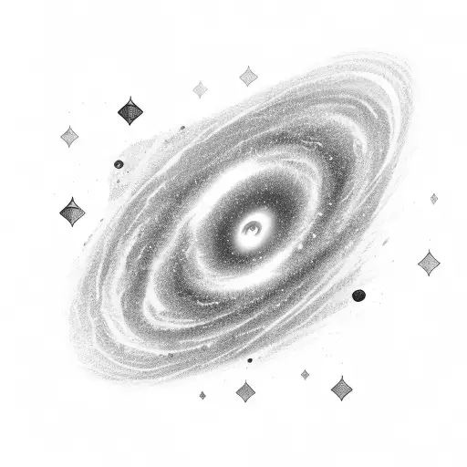 Swirling Galaxy In A Cup