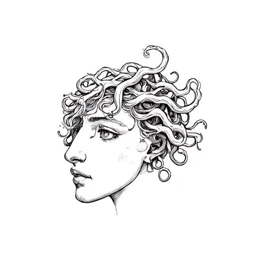 Medusa With A Semi Colon