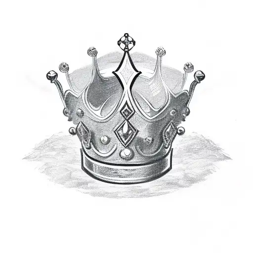 A Crown With The Letter A