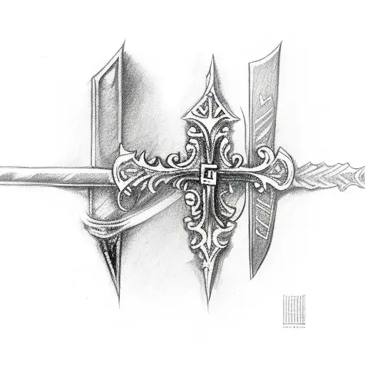 Dagger With A Cross