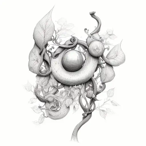 Vine Wrapped Around The Forearm