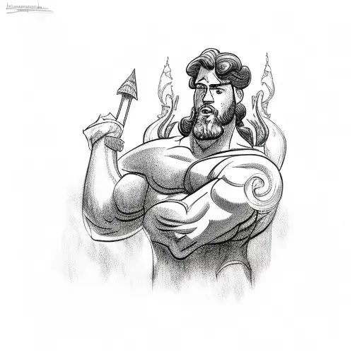 Hercules With A Nice Background