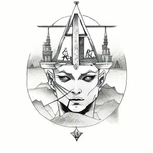 Tarot Card The Tower