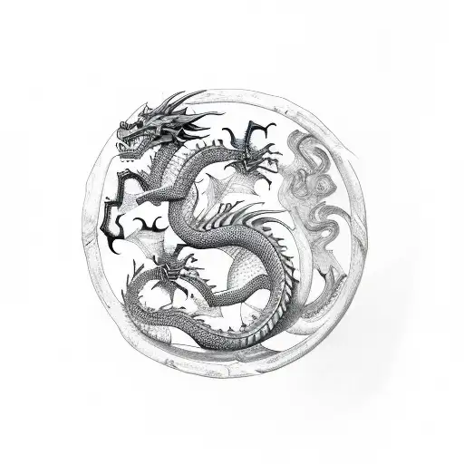 Dragon Grabbing Shield