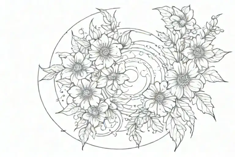 Flower Moon Phases