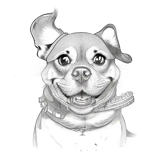 A Waffle Dog Running