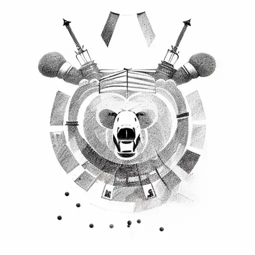 Gladiator Fighting Bear