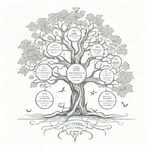 Family Tree Saying Family In It