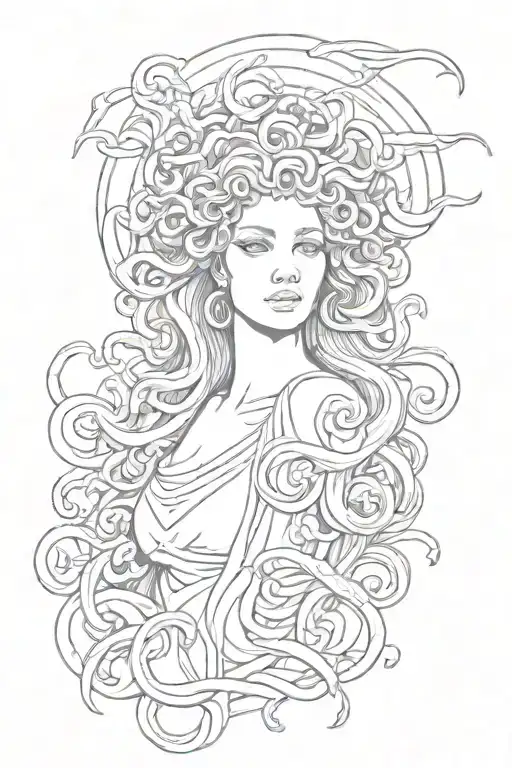 Goddess Medusa Greek Mythology