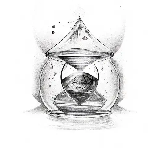 The Broken Hourglass And The Inscription Around Entropy Of The Universe