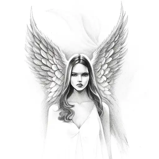 Angel Wings With Date 2-08-15 Written