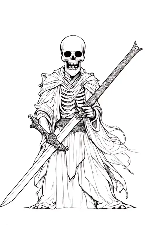 Skelton Holding Sumari Sword