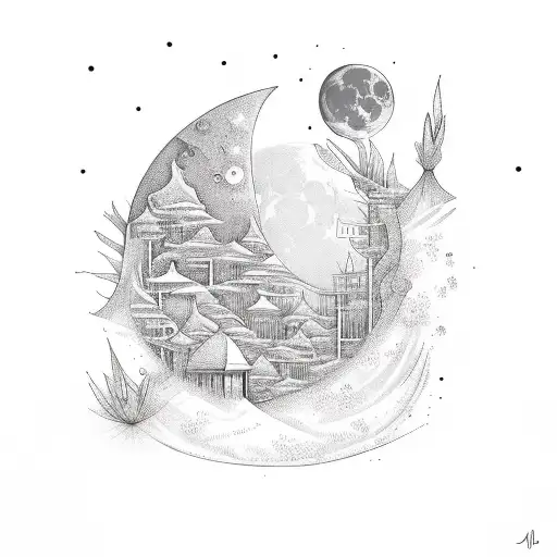 Moon And Back Lilly Of The Valleys