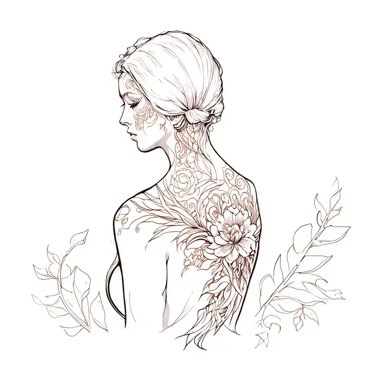 Back Tattoo If Its Meant To Be It'll Be