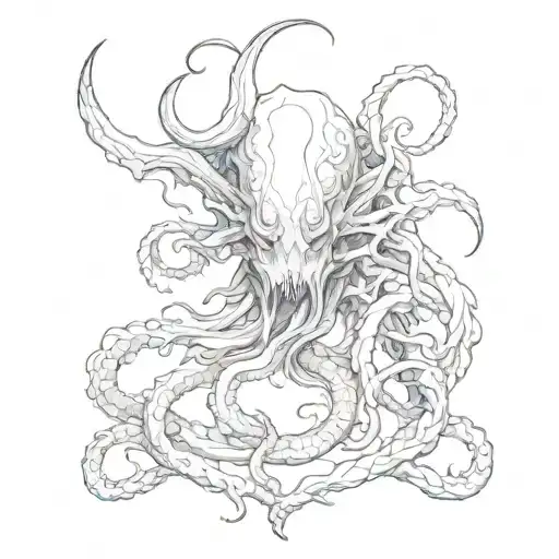 Lovecraftian Creature That Will Cover The Shoulder Area