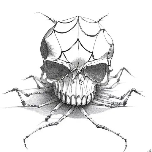 Spider Skull Legs