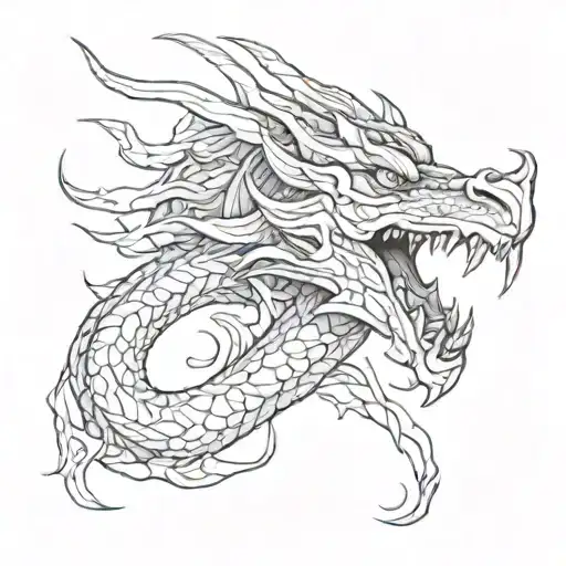 Dragon Head Triskelion