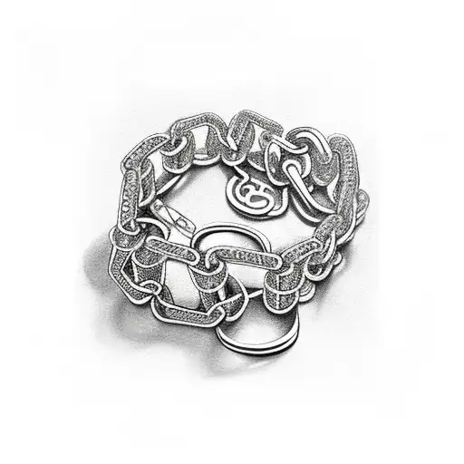 Chain Bracelet With Meaningful Saying