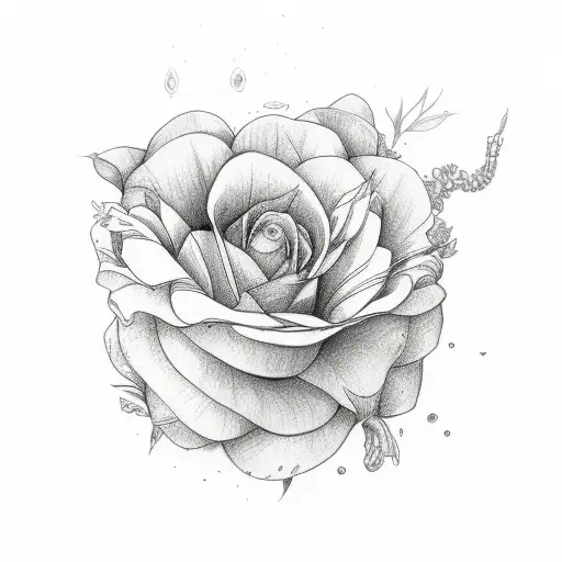 Floral Mandela Leg Sleeve