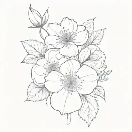 May And November Birth Flower Combined