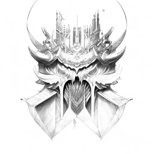 Throns Wing In Sketch Design And Finline Mix