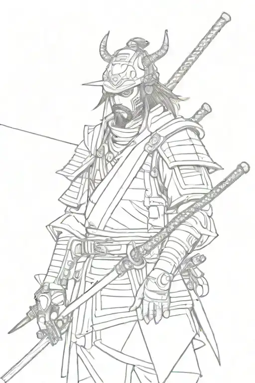 Cyberpunk Samurai Mack
