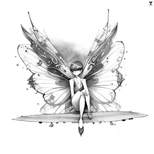 Fairy With Semi Colon Wing