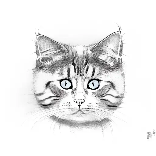 Happy Cat In Euphoria