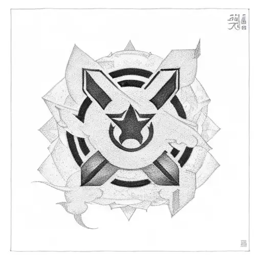 Incorporate The Logos Of Bts And Stray Kids In A Tattoo Inspired By Traditional Korean Art