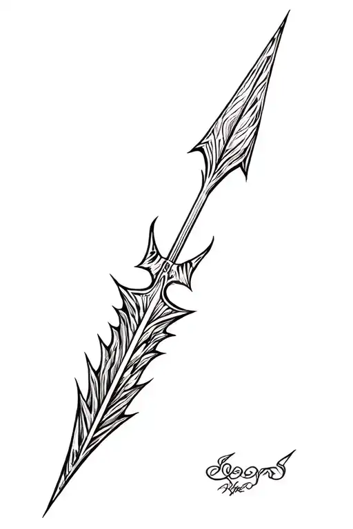 Hunting Arrow Design