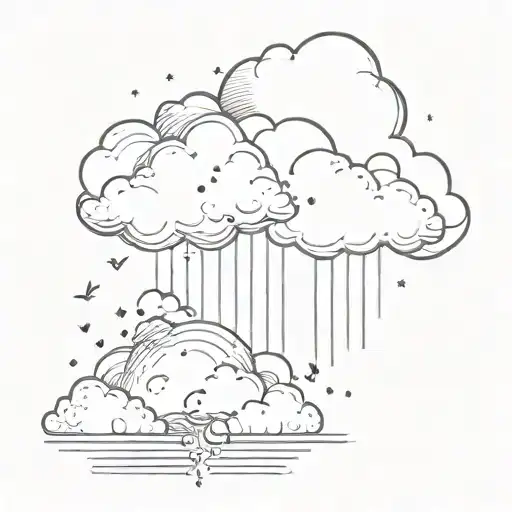Cloud And Rain Cloud