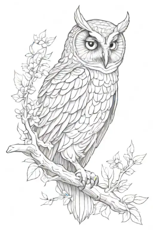 Athena's Owl On