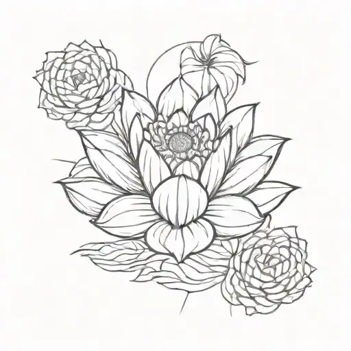 Symbol Lotus Flower