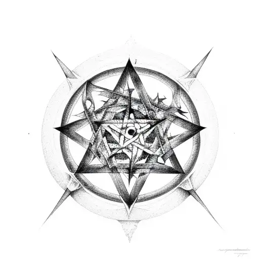 Evil 666 Devil Hell Pentagram