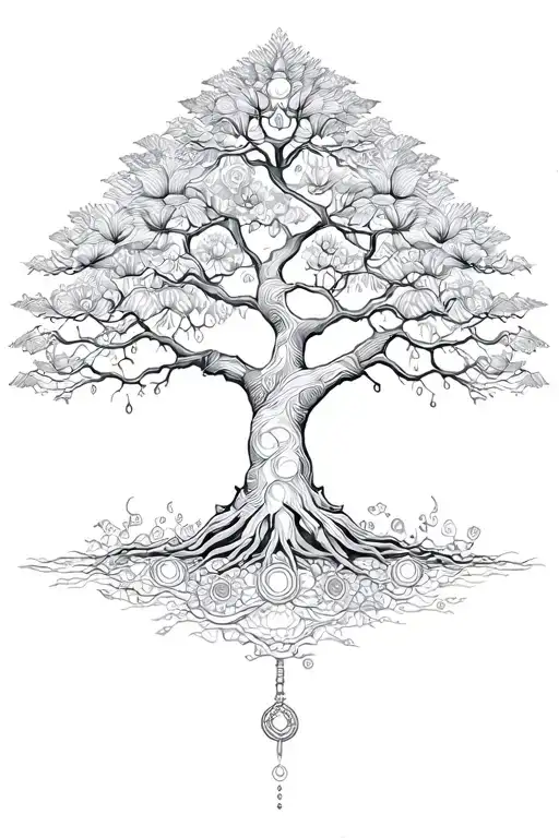 Buddhist Tree Of Life