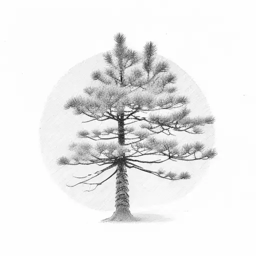 Small Simple Pine Tree