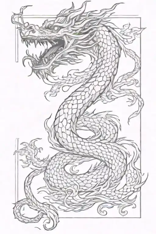 Chinese Dragon Wrapped