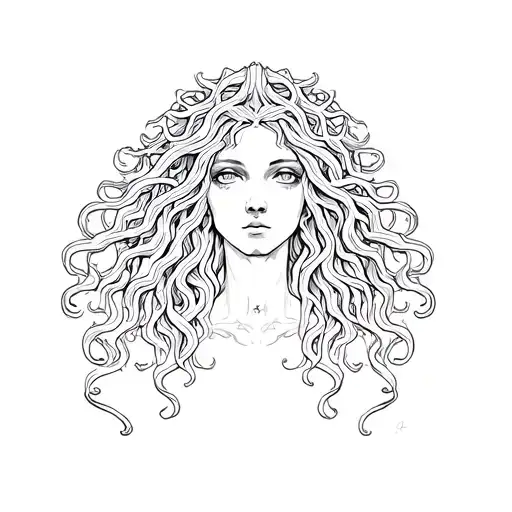 Medusa Outline