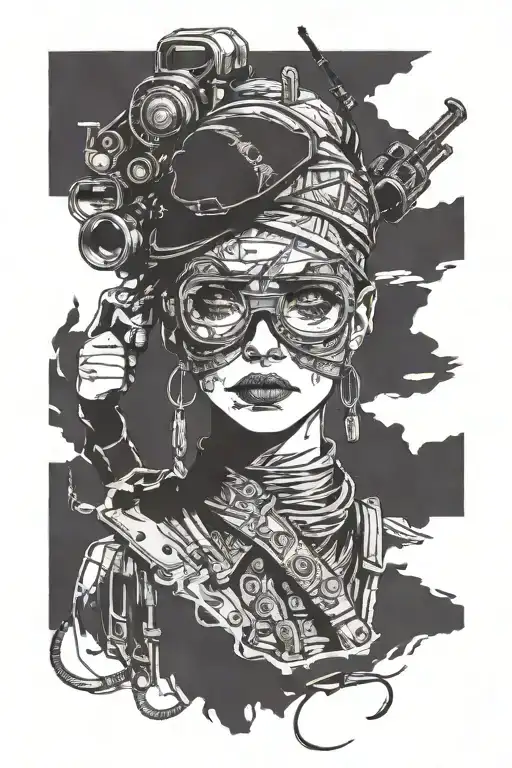 A Little Warsaw Insurgent With A Rifle