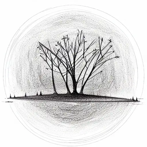 Simple Trees In A Delicate Circle